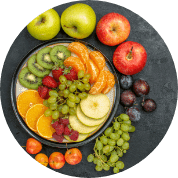 Fruit & Cheese Appetizer Plate